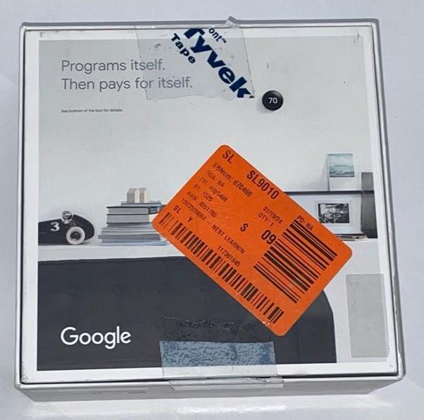 Nest Learning Thermostat - Smart Wi-Fi Thermostat - Mirror Black