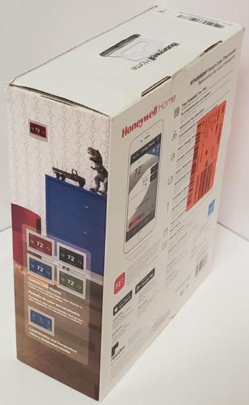 Wi-Fi Smart Color 7-Day Programmable Smart Thermostat with Color-Changing Touchscreen Display