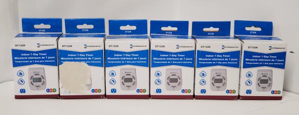 15 Amp 7-Day Indoor Plug-in Heavy-Duty Digital Timer with Two 3-Prong Plugs, White