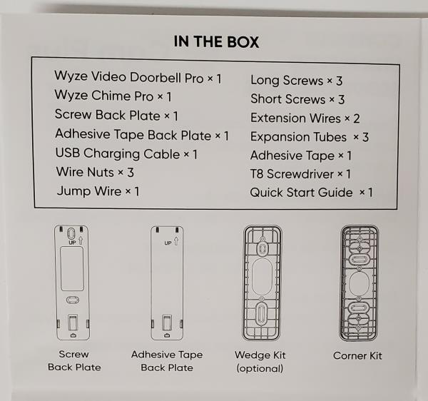 Wireless Video Doorbell Camera Pro