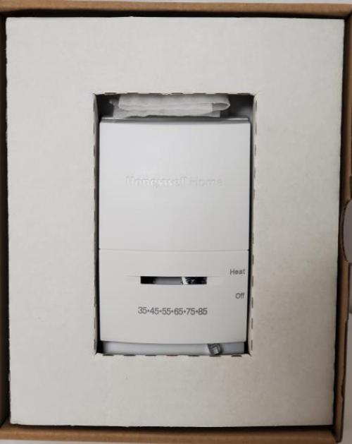 Vertical Non-Programmable Thermostat with Low Temperature Range