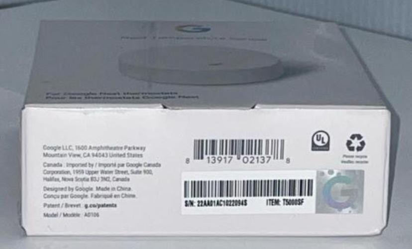 Nest Temperature Sensor - Smart Home Thermostat Sensor