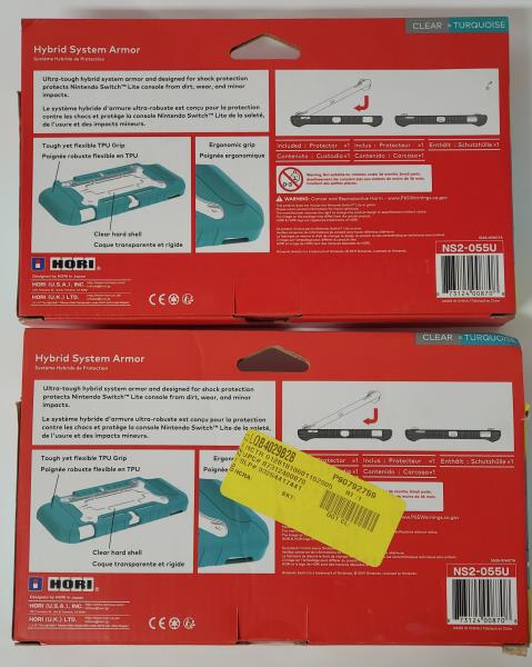 Hori Hybrid System Armor Grey/Turquoise (Nintendo Switch Lite) Turquoise