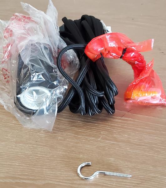 Globe Electric 65114 1 Light Plug in Mini Pendant Light Fixture