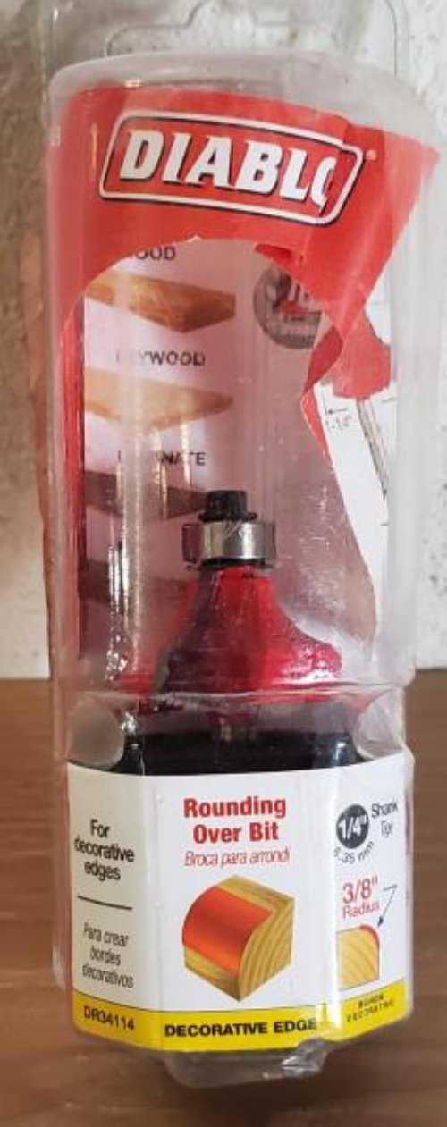 3/8 in. Radius Rounding Over Router Bit