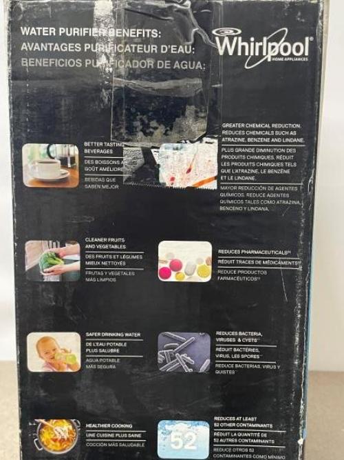 Whirlpool Ultraease Water Purifier Replacement Filters WHEMBF - NEW Open Box