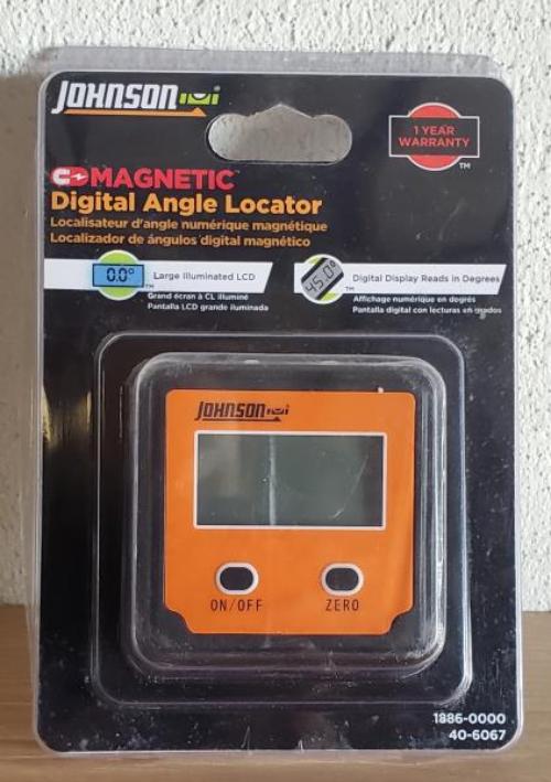 Johnson Level Magnetic Digital Angle Locator