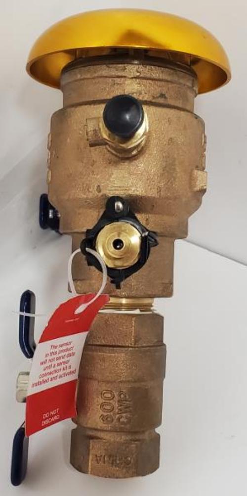 FEBCO - 1in. Bronze Pressure Vacuum Breaker Backflow Preventer with Quarter Turn Shutoff & Tee Handles, Freeze Sensor