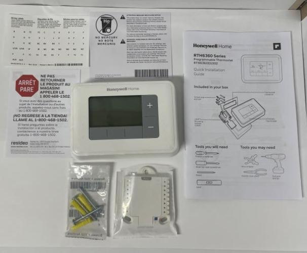 T3 5-2 Day Programmable Thermostat with 2H/2C Multistage Heating and Cooling