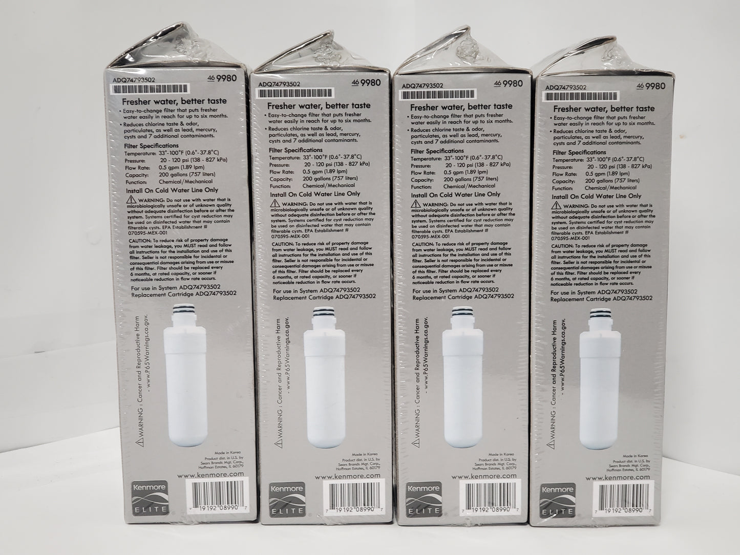 Kenmore 9980 Refrigerator Water Treatment Filter
