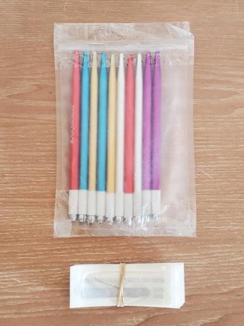 KAIQIKAIXI MICROBLADING PENS 20 PIECE LIGHT MANUAL TATTO EYEBROW PENS FOR PERMANENT MAKEUP SUPPLIES DURABLE ALUMINUM PEN WITH LOCK