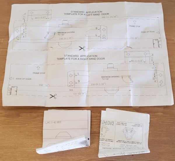 Medium/Heavy Duty Commercial Door Closer DC7016 - Surface Mounted, GradeADA & UL 3 Hour Fire Rated, Adjustable Size 1-6 for Entrances & Aluminium Storefronts - US10B Dark Bronze