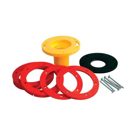 1/4 in. - 1-5/8 in. Toilet Flange Extender Kit