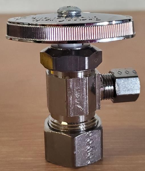 1/2 in. CPVC Inlet X 3/8 in. Compression Outlet Multi-Turn Straight Valve