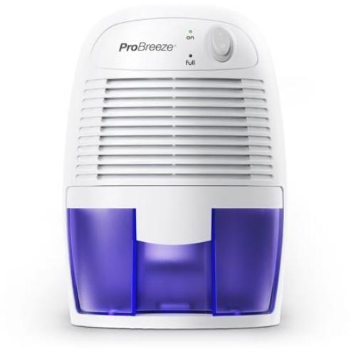 Pro Breeze 1 Pint Portable Dehumidifier for Small Rooms up to 215 Sq. Ft. - 0.5 Pint Moisture Removal/Day