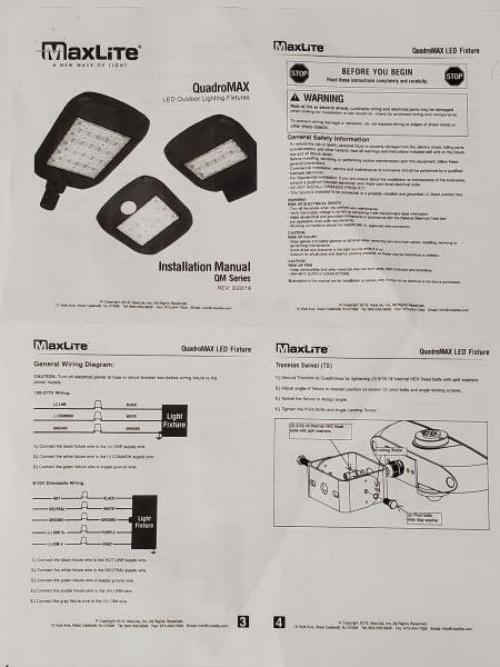 MAXLITE QUADROMAX 55W