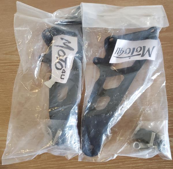 LIRU Motorcycle Muffler Bracket Kit Exhaust Hanger For Kawasaki Ninja400 2018-2020