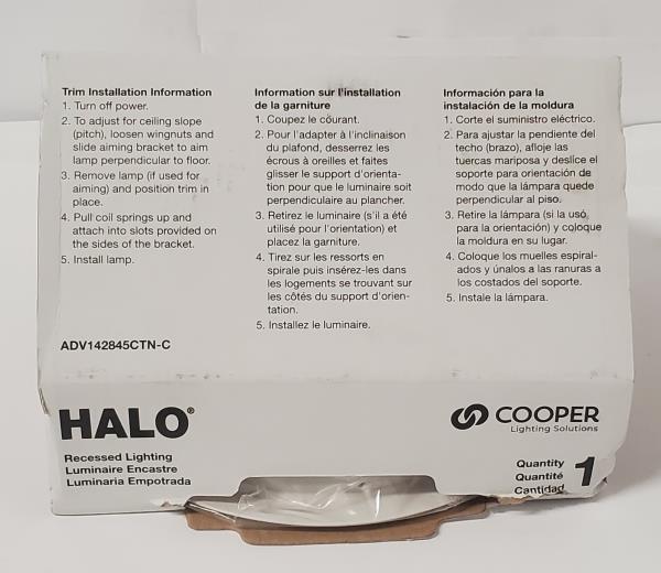 6 in. White Recessed Lighting with Sloped Ceiling Trim with Baffle