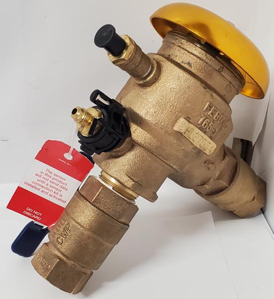 FEBCO - 1in. Bronze Pressure Vacuum Breaker Backflow Preventer with Quarter Turn Shutoff & Tee Handles, Freeze Sensor
