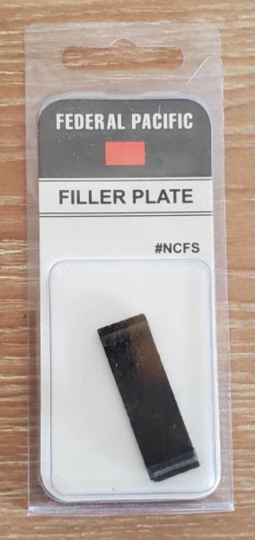 Federal Pacific Filler Plate