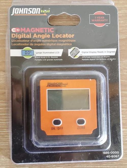 Johnson Level Magnetic Digital Angle Locator