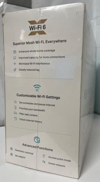 AX1800 Wi-Fi 6 Mesh System