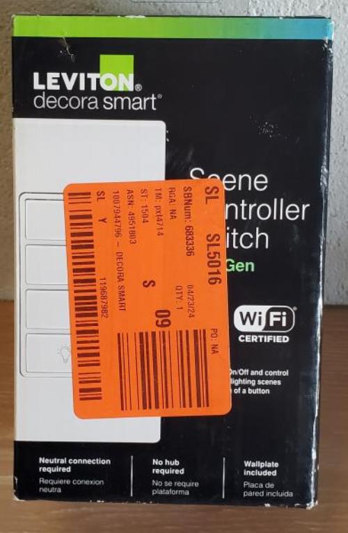 Decora Smart Wi-Fi 2nd Gen Scene Controller Switch