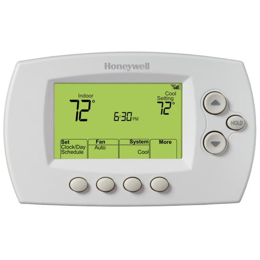 Wi-Fi 7-Day Programmable Smart Thermostat with Digital Backlit Display