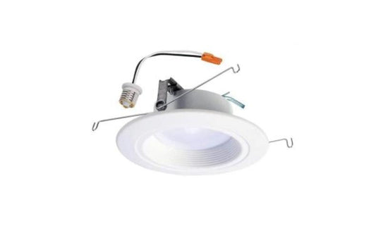 RL 5 in., 6 in. Adjustable CCT Housing Required IC Rated Dimmable Indoor, Outdoor Integrated LED Recessed Light Trim