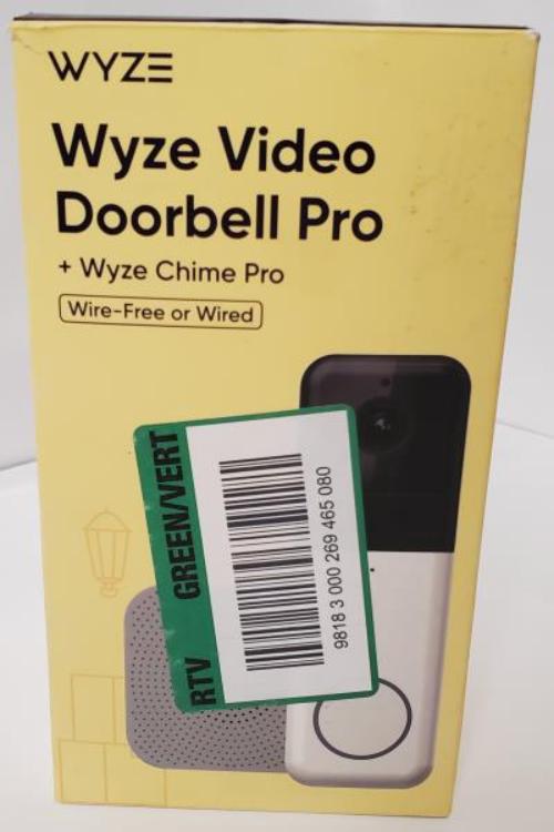 Wireless Video Doorbell Camera Pro