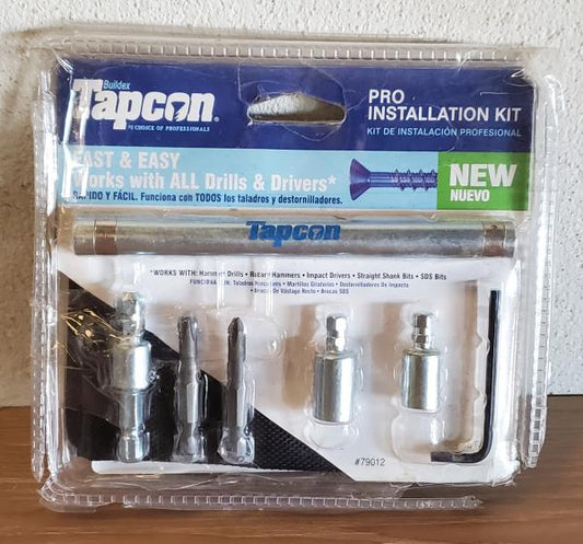 Tapcon Masonry Drill Set with Star Bit (8-Piece) 79013