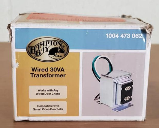 Wired 16VAC/30VA Doorbell Transformer, Compatible with All Video Doorbells