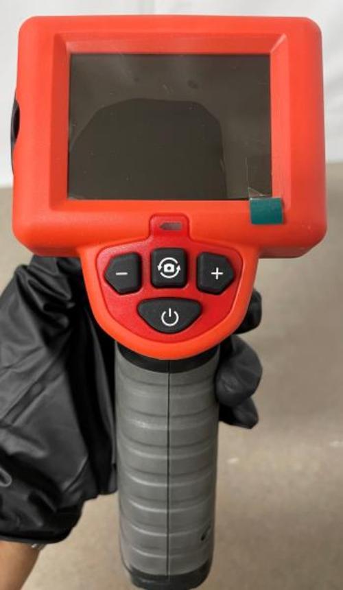 CA-25 Micro Visual Inspection & Diagnostic Handheld Camera W/ 2.7 in. Color Display, 4 Ft. Fixed Waterproof Camera Cable