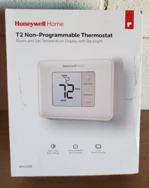 Honeywell Non-Programmable Thermostat  White