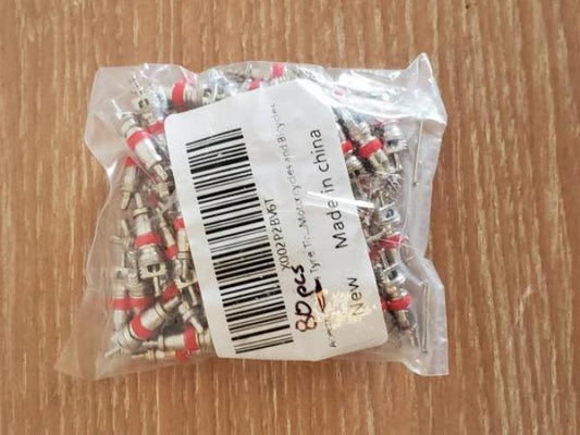 100PCS PREMIUM TRYE TIRE VALVE CORES UNIVERSAL FOR MOST MODELS OF CARS, TRUCKS etc.